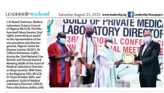 GMLD 23rd National Conference & Annual General Meeting (AGM) Featured in Leadership Newspaper